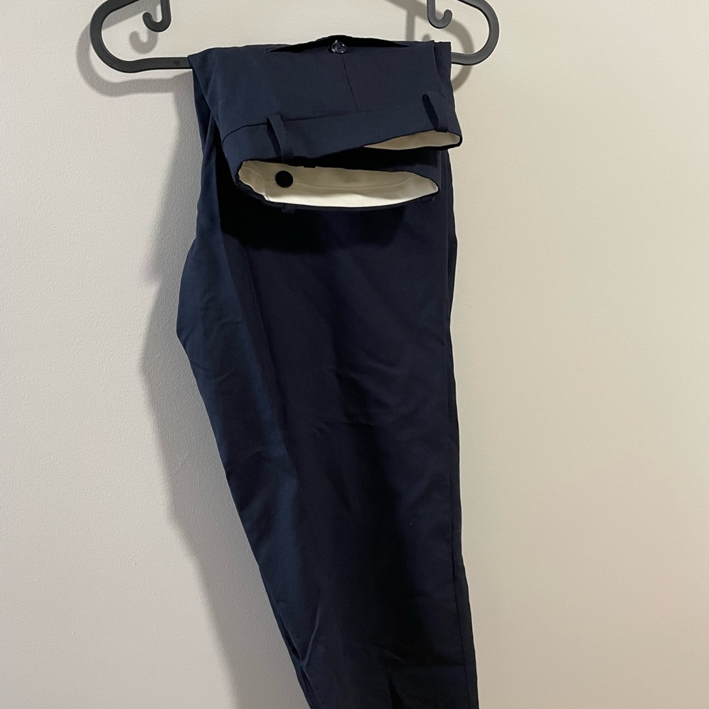 Pierre Balmain Men's Navy Dress Pants